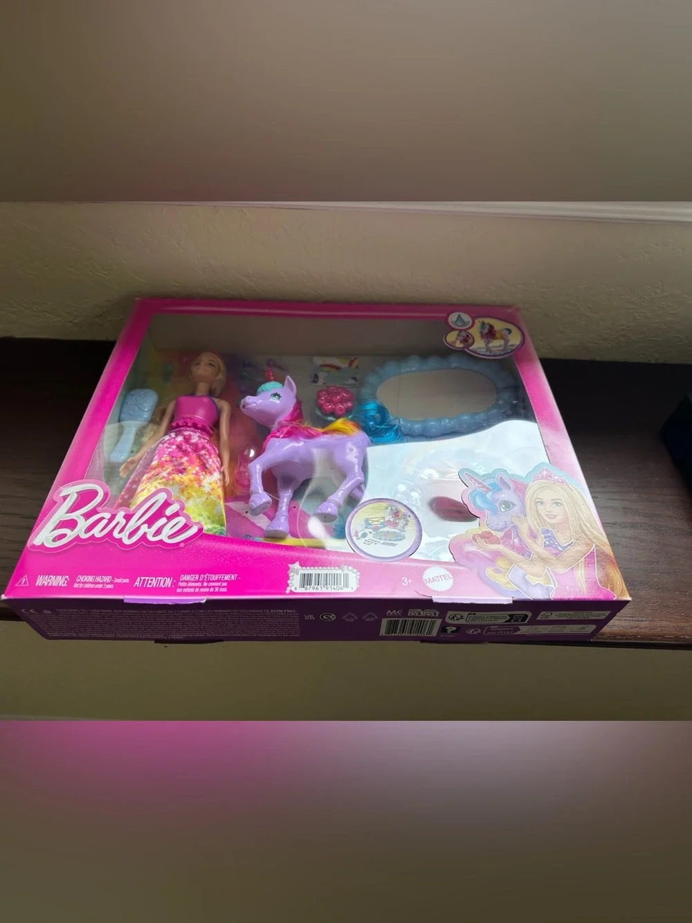 Barbie Dreamtopia Princess Doll and Unicorn Playset